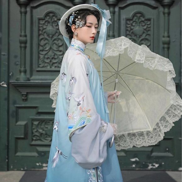 MARCHESA RENAISSANCE Embroidered Gown Set | Victoria Top Cardigan Maxi S… - Picture 3 of 10